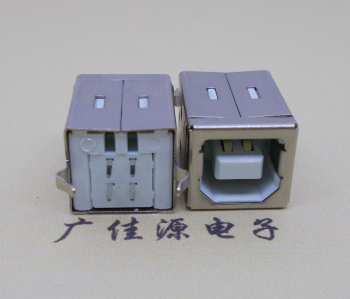 沙溪镇USB BF180度母座 打印机接口 立式直插带赛