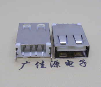 沙溪镇USB AF立式 直插 加长款17.5MM 大电流3A插座