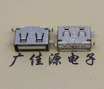 沙溪镇USB母座 前贴后插 沉版1.1/1.9总长8.5mm大电流