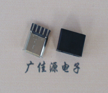 沙溪镇麦克-迈克 接口USB5p焊线母座 带胶外套 连接器