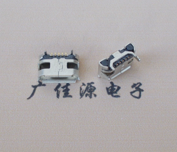 沙溪镇Micro USB接口 usb母座 定义牛角7.2x4.8mm规格尺寸