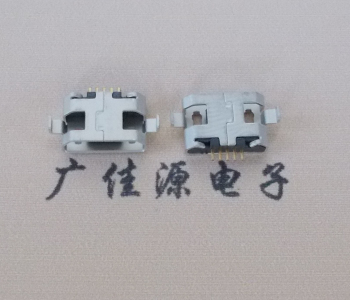 沙溪镇沉板式接口.Micro USB下沉1.6/1.0mmDIP插脚镀雾锡