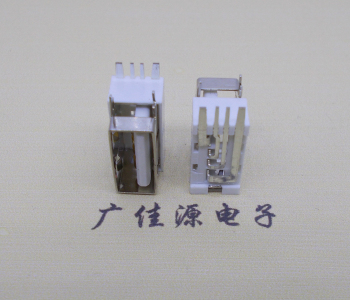 沙溪镇USB侧立式短体10.0尺寸 侧插加宽脚5A大电流插座