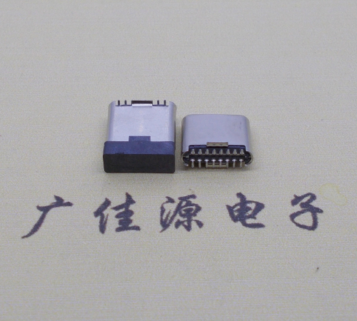 沙溪镇立贴拉伸卷边type-c16p公头长7.2mm