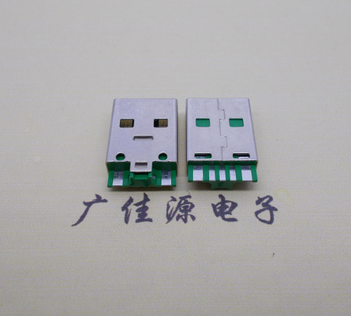 沙溪镇usb5a公头.5p焊线带ic.大电流oppo闪充