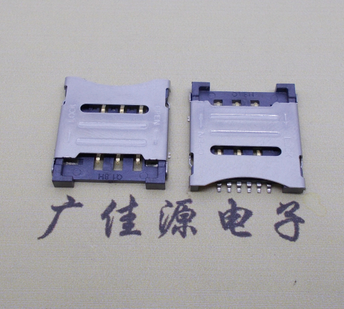 沙溪镇MICRO SIM 1.8H 6P 掀盖式卡座