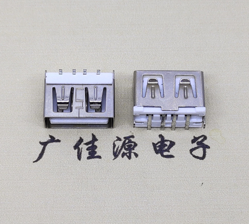 沙溪镇usbA母立贴10.0mm短体 DIP立插式连接器接口